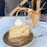 TURNER DINER Chigasaki Ten - ・キャラメルバナナ（本日のショートケーキ）
                      ・ダルゴナコーヒー