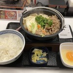 吉野家 - 牛すき鍋膳 お肉増量