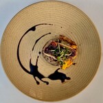 R・CASA - 地魚のソテーとステーキ椎茸のデュクセル