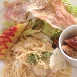 amour ALLIER - パスタプレートランチ♪
                        ツナと白菜のクリームパスタ＊
                        おなかいっぱい大満足のランチでした(*^^*)