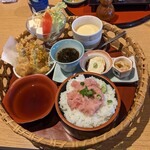 いまふく - 料理写真:かご盛りランチ　1,100円