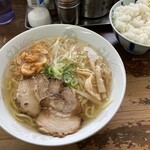 をっちゃんラーメン - キムチラーメンとライス