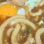 Hirai Shokudo - 味噌煮込みうどんのうどんと味噌