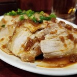 中国家庭料理 楊 - 豚肉のにんにくダレ。