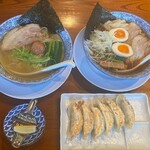 Menya Takuzou - 中華そば、うめ潮ラーメン、餃子