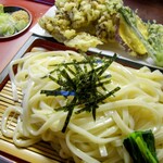 Taniya - 冷たいうどん 天ぷらもり 1570円