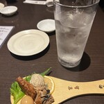 広島瀬戸内料理 雑草庵 - 焼酎ソーダ