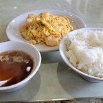 ラーメン 藤山屋 - えび玉子定食