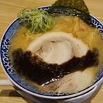 Noko Chuka Soba Gyoza Marufuku Okazaki Tatsumioka Ten - 豚骨しょうゆの黒