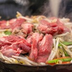 ジンギスカン楽太郎 - 2024.2 ジンギスカン鍋で焼き上げます