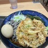 とらそば - 冷かき揚げそば600円と麺大盛り180円と煮卵240円