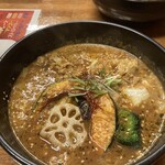 MONKEY MAGIC - ひき肉納豆カレー1200円
                        