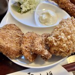 いっしょう - ミックスフライ定食