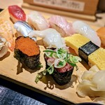 Sushi-ya Ginzo Musashi Urawa Mare Ten - にぎわい握りセット【1.5人前】