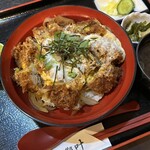 とんかつ 叶 - カツ丼定食（ご飯少なめ）