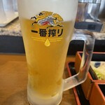 レストラン　美波 - 生ビール620円。