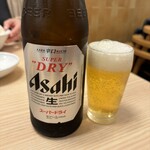 ぎょうざの満洲 - 瓶ビール中瓶