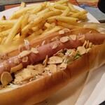 zakky's HOTDOG - ガーリックバーベキュー(単品650円・セット1000円)