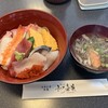 Maguro Chaya Matsushima Ten - 海鮮ちらし丼　お椀付　1,680円