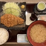 新潟かつ一 - 熟成ロースかつ定食