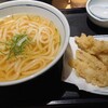 うどんウエスト - ごぼ天うどんの天ぷら系は、別盛りスタイル。