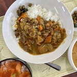 にじます工房 - エゾシカ肉カレー。