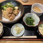 Saki Ure - 唐揚げ定食＝800円