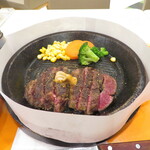 Ikinari Steak Shonanmorufirutenn - ワイルドステーキ 1240円(150g)