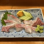 魚の店 つづき   - イシダイの甘味とコリ感よかったです