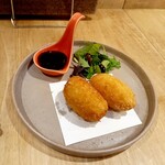 Wasyu to Ate Sakaya Haru. - 蟹クリームコロッケ 780円