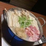 Jidori Private rooms Izakaya Torisawa Tsudanuma Ten - とりつくね鍋（2人前）