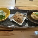 蕎麦と鴨料理 心斎橋 宗平 - つきだし