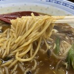 Chuka Shokudo Waraku - 麺も多いてすが　野菜もしっかり‼️