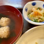 美波 - 鰯のつみれ団子
野菜の和え物