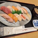 Hakodate Sushi - ランチ10貫セット\1300