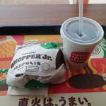 BURGER KING Obihiro Ten - ワッパーJr. 400円＆コカコーラS 230円