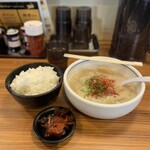 老虎苑 - かす汁定食の汁大＠600円