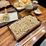 手打ち蕎麦切り 天空 - 十割せいろ　1,000円(税込)