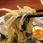 24 Jikan Gyoza Sakaba Ogikubo Ten - モヤシ、細麺