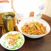 Mori no Cafe Hayashimizu - ナポリタン800円税込w アイスティー400円税込w