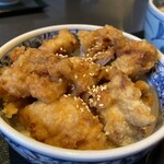 うどん家 こむぎ - ミニかしわ天丼