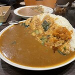 Curry House CoCo Ichibanya Tenri Kabata Ten - ライス2kgは、こう配膳された( ^ω^ )