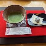 Chaya Tamaki Ikaho Honten - 抹茶セット　660円