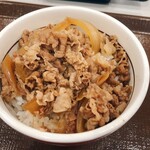 すき家 - ミニ牛丼