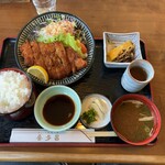 味どころ 喜多呂 - とんかつ定食 ¥1,200(税込)