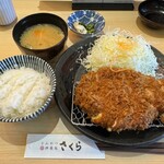 Tonkatsu Kagurazaka Sakura Toyama Kaen Ten - リプロースかつ定食❗️