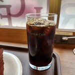 Cafe de Crea Sapporo Eki Kitaguchi Ten - アイスコーヒーです。