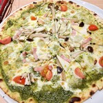 PASTA to PIZZA Yumetown Izuka Ten - ジェノベーゼ　ピッツァ