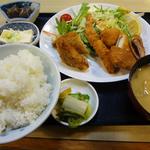 海老民 - ミックスフライ定食