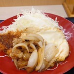 Katsuya Koriyama Kaku Ike Ten - ホル玉とロースカツの合い盛りはJARO